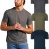 True Classic Mens T-Shirts - Short Sleeve Crew Neck Plain No...