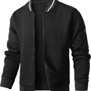Mens Casual Jacket Lightweight Jacket Varsity Coat