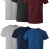 Hanes Men's Pocket Undershirt Pack, Cotton Crew Neck T-Shirt...