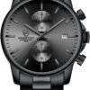 GOLDEN HOUR Fashion Business Mens Watches with Stainless Ste...