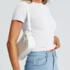 Trendy Queen Womens Basic T Shirts Summer Tops 2025 Crop Sho...
