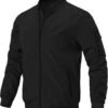 Rdruko Men's Lightweight Bomber Jacket Causal Fashion Flight...