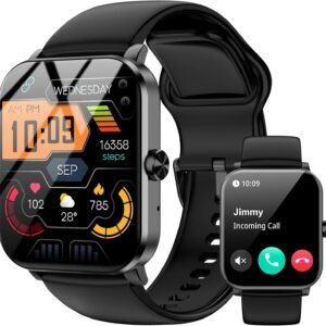 Smart Watch, 1.85" HD Smartwatch for Men Women (Answer/Make ...