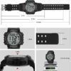 Mens Digital Watch, Sport Military Watches for Men Waterproo...