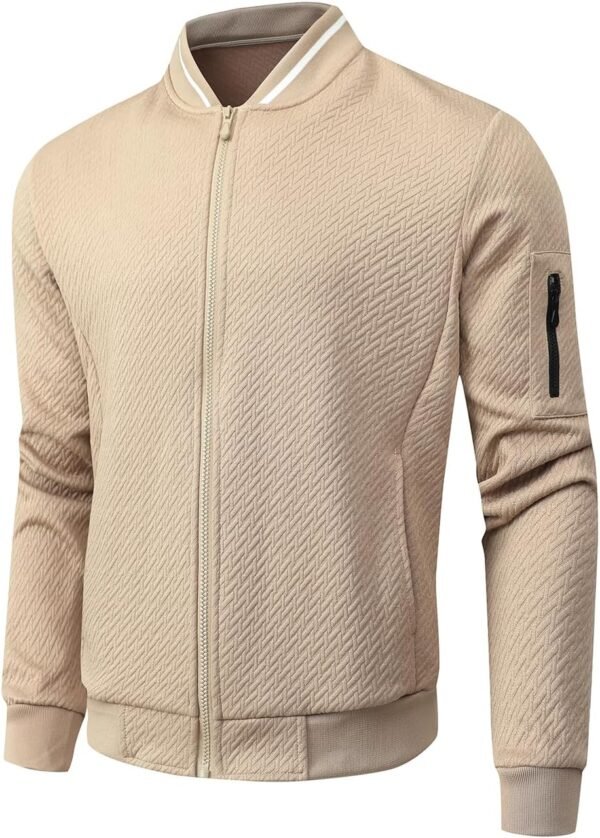 Mens Loose Fit Lightweight Jacket Casual Stylish bomber Jack...