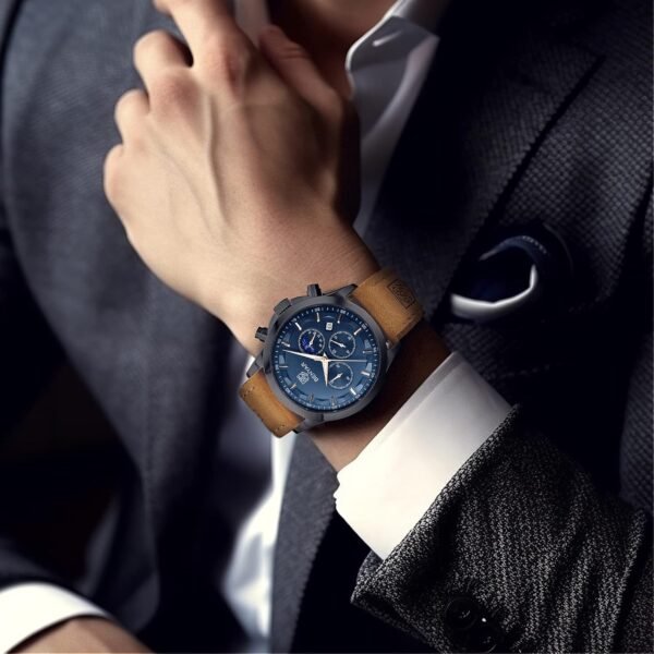 BY BENYAR Mens Watches Analog Quartz Chronograph Waterproof ...