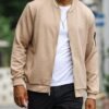 Mens Loose Fit Lightweight Jacket Casual Stylish bomber Jack...
