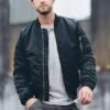 TACVASEN Men's Jackets-Bomber Jacket Fall Winter Warm Windbr...