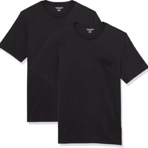 Amazon Essentials Mens T-Shirts, Regular-Fit, Short-Sleeve C...