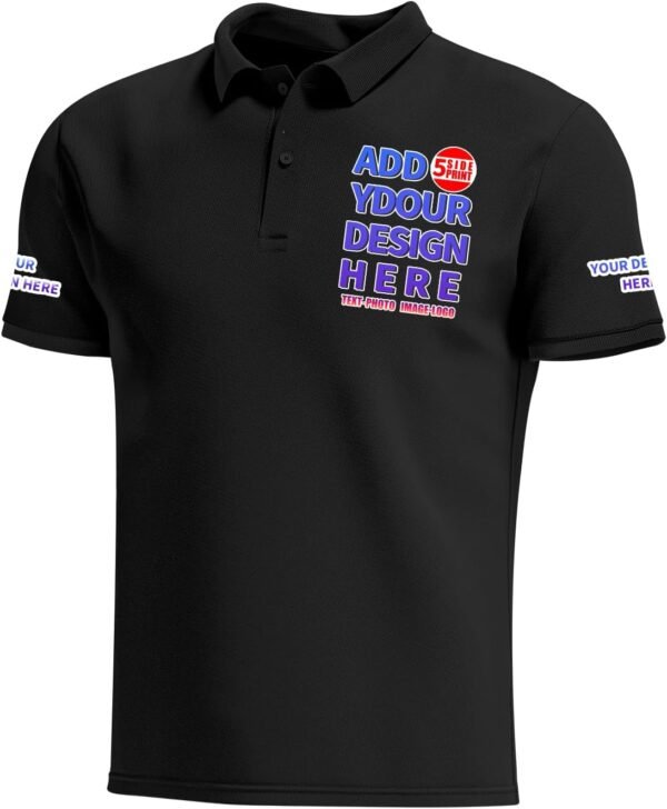 Custom Shirt for Men Customized Polo Golf Shirts Design Your...