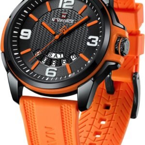 NAVIFORCE Waterproof Watch for Men Women, Analog Auto Date M...