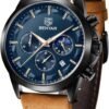 BY BENYAR Mens Watches Analog Quartz Chronograph Waterproof ...
