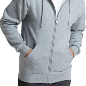 Fruit of the Loom Unisex Adult EverSoft Fleece Full Zip Hood...