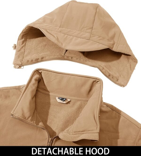 MAGCOMSEN Men's Tactical Jacket Winter Snow Ski Jacket Water...