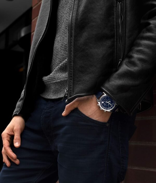 Stuhrling Original Mens Watches Chronograph Analog Blue Watc...