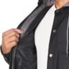 Dickies Men's Fleece Hooded Duck Shirt Jacket with Hydroshie...