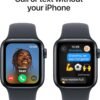 Apple Watch SE (2nd Gen) [GPS 40mm] Smartwatch with Midnight...