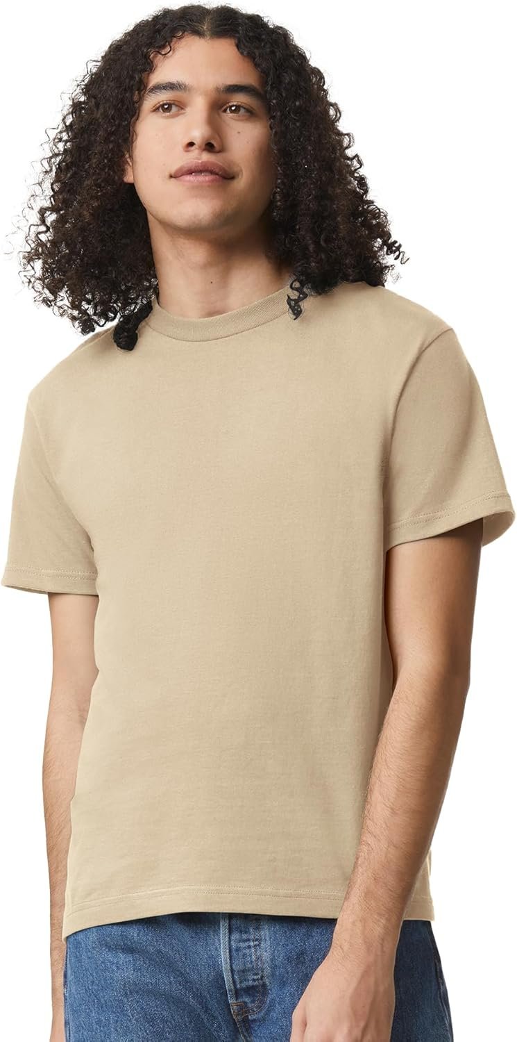 American Apparel Unisex Heavyweight Cotton T-Shirt, Style G1... - Image 3