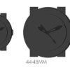 Timex Men's TW4B08100 Expedition Acadia Black Leather/Nylon ...