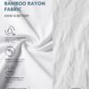 DAVID ARCHY Men's Undershirt Bamboo Rayon Moisture-Wicking V...