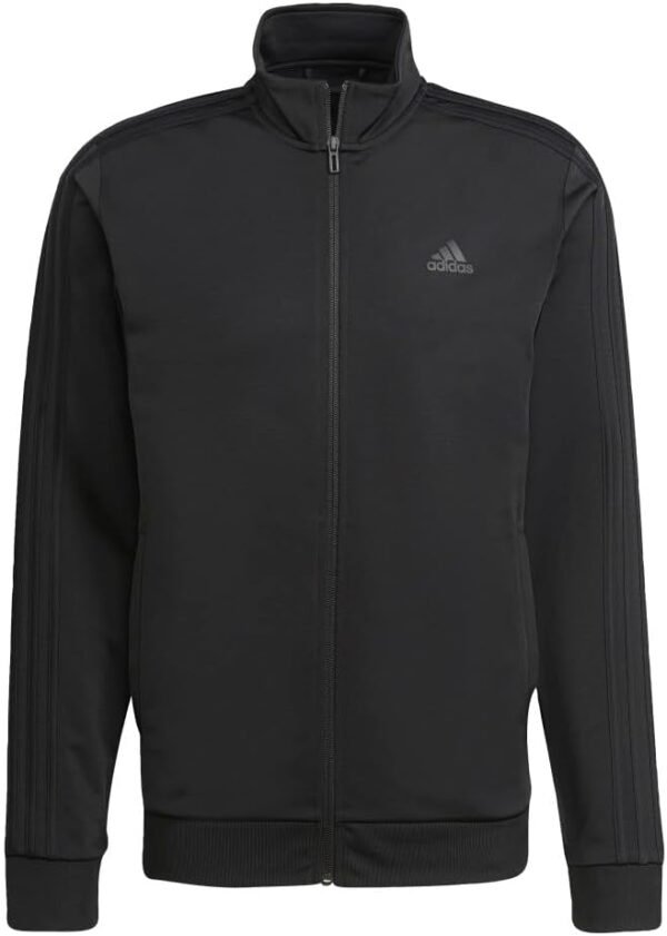 adidas Men's Essentials Warm-Up 3-Stripes Track Top