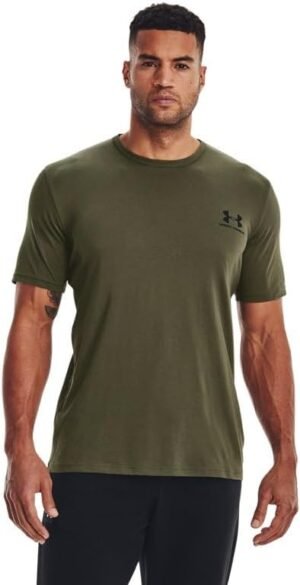 Under Armour Men's Sportstyle Left Chest Short-Sleeve T-Shir...