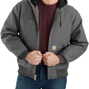 Carhartt Men's J140 Loose Fit Firm Duck Insulated Flannel-Li...