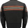 Milwaukee Leather MPM1751 Burnt Orange Leather and Textile A...