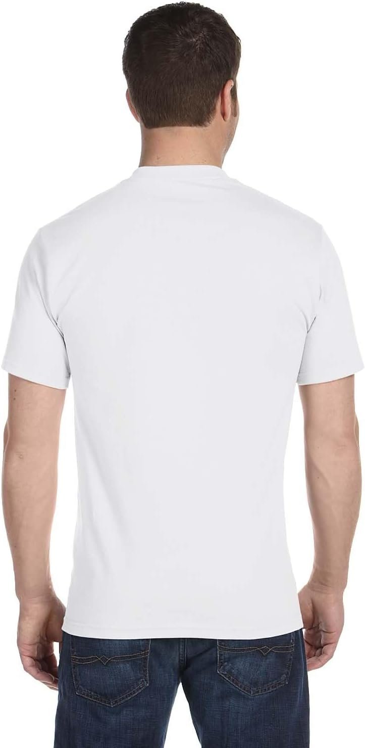 Hanes Men's 5-Pack Tagless Comfortsoft Crewneck T-Shirt - Image 4