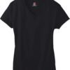 Hanes Perfect-T V-Neck T-Shirt, Cotton Short Sleeve Tee for ...