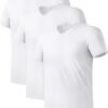 DAVID ARCHY Men's Undershirt Bamboo Rayon Moisture-Wicking V...