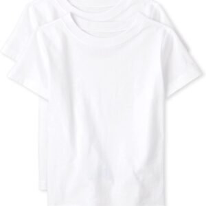 The Children's Place Boys' Short Sleeve Undershirt