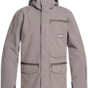 DC Servo Snowboard Jacket Mens Sz M Dark Gull Grey