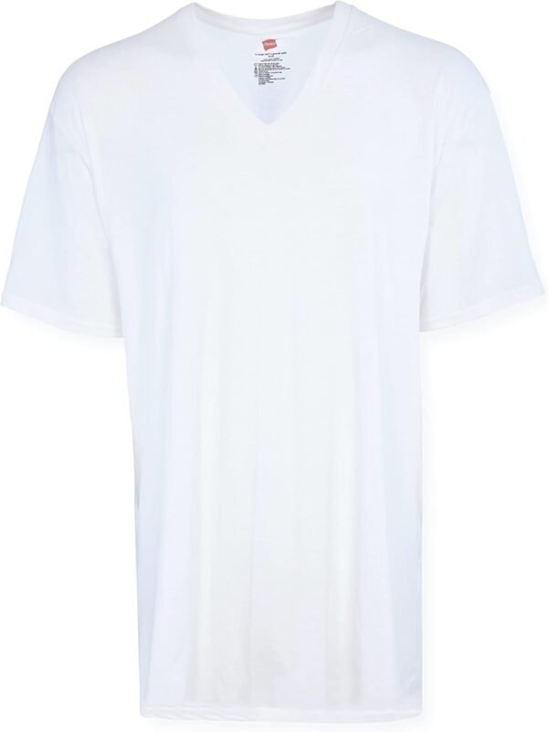 Hanes Men's Tall Man V-Neck T-Shirt (Pack of 3 or 5)