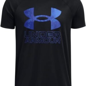Under Armour Boys' Tech Hybrid Printed Fill Short-Sleeve T-S...