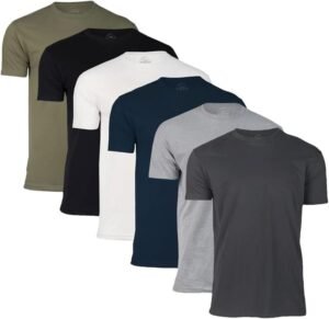 True Classic Mens T-Shirts - Short Sleeve Crew Neck Plain No...