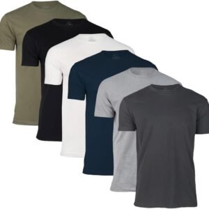 True Classic Mens T-Shirts - Short Sleeve Crew Neck Plain No...