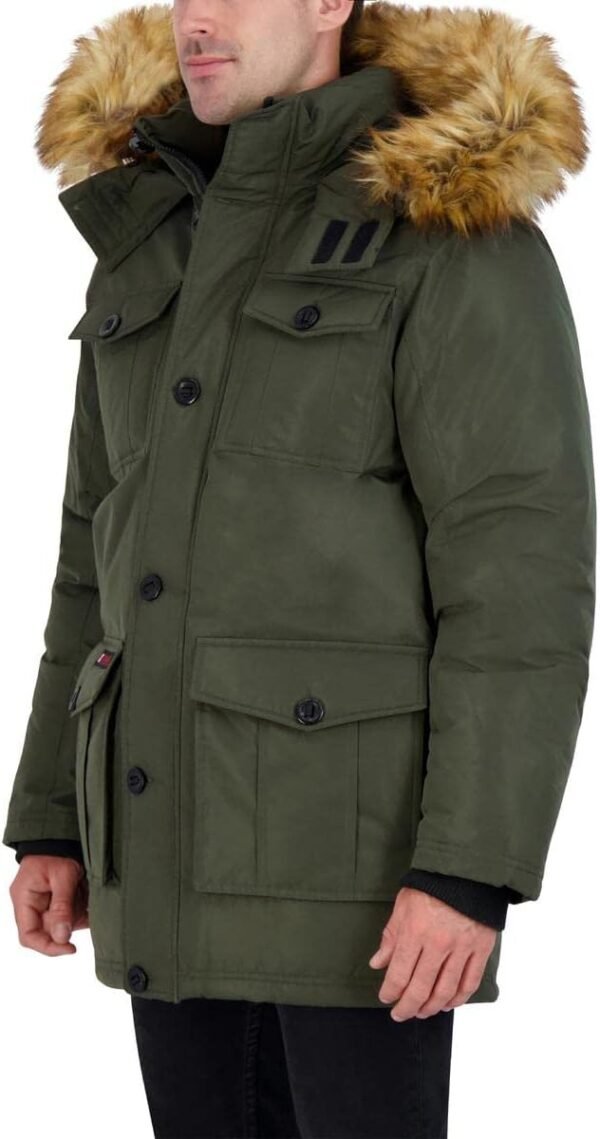 CANADA WEATHER GEAR Parka Coat for Men-Insulated Winter Jack...