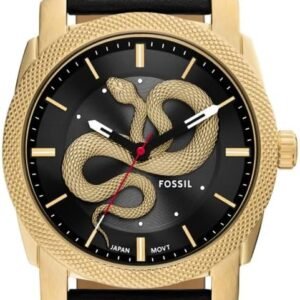 Fossil Men's Machine Quartz Stainless Steel Three-Hand Watch