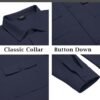 COOFANDY Men's Casual Shirt Jacket Long Sleeve Button Down O...