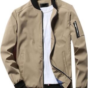 Lavnis Men's Flight Bomber Jacket Lightweight Softshell Coat...