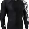 LAFROI Men's Long Sleeve UPF 50+ Baselayer Skins Performance...