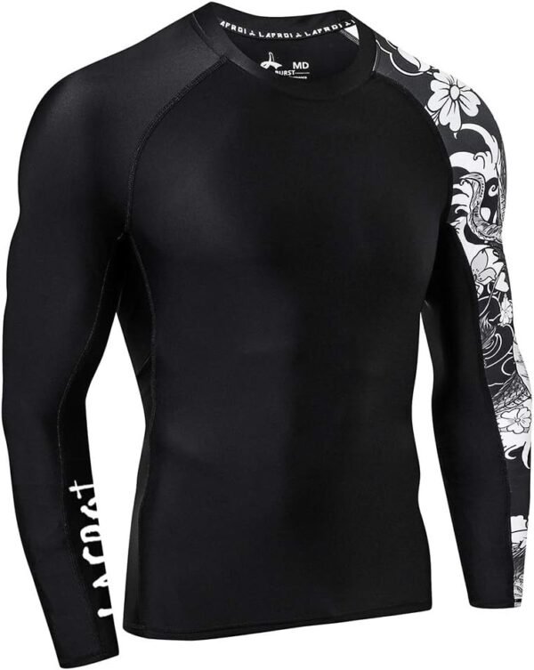 LAFROI Men's Long Sleeve UPF 50+ Baselayer Skins Performance...