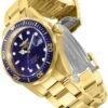 Invicta INVICTA-8937 Men's "Pro Diver" 18k Gold Ion-Plated B...