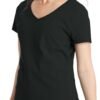 Hanes Perfect-T V-Neck T-Shirt, Cotton Short Sleeve Tee for ...