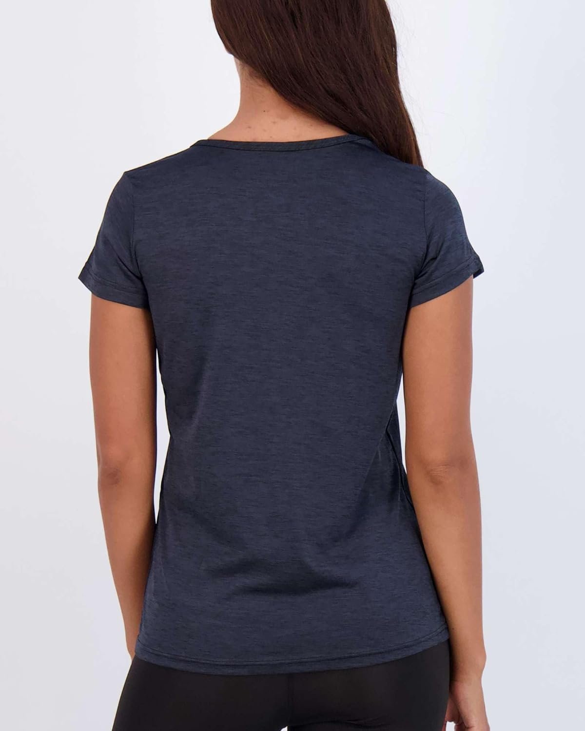 Real Essentials 5 Pack: Women's Short Sleeve V-Neck Activewe... - Image 4