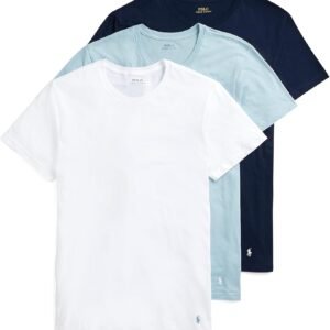Polo Ralph Lauren Men's Classic Fit Crewneck Shirt (3 Pack)
