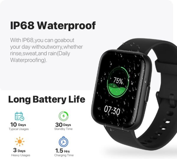 Smart Watch for Men Women - Answer/Make Calls/Quick Reply/AI...