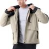 CAMEL CROWN Men's Winter Ski Jacket Mountain Snow Coats Wate...