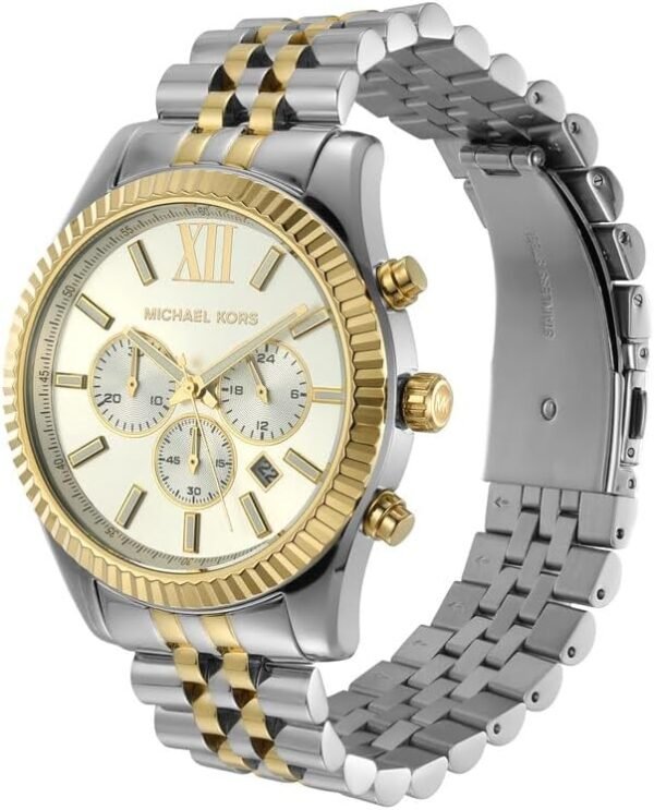 Michael Kors Lexington Men's Watch, Stainless Steel Bracelet...